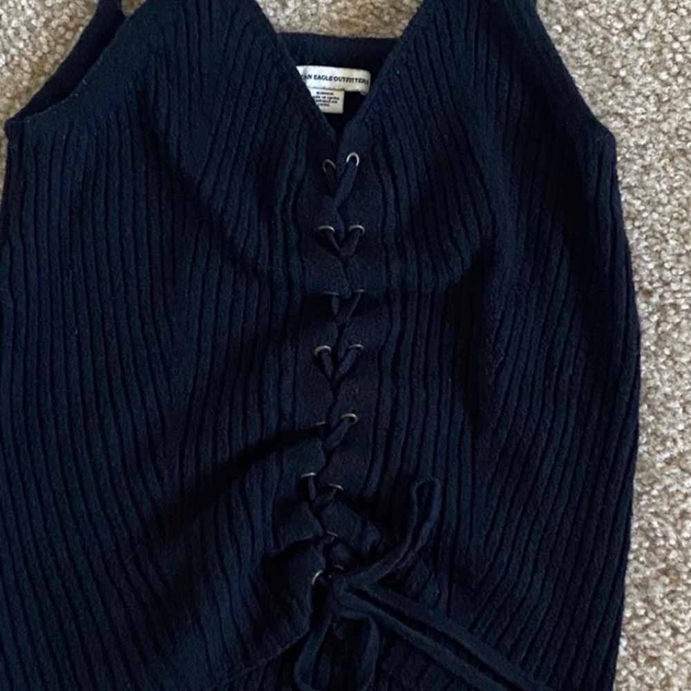 knit crop top